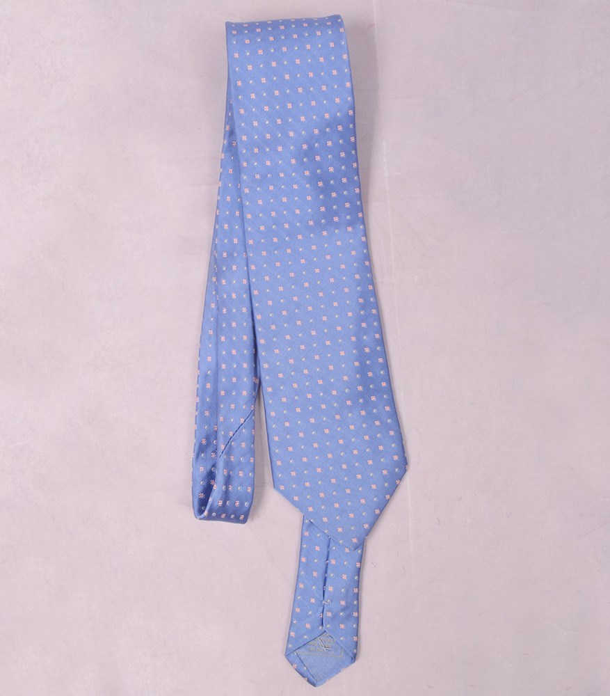 Шелковый галстук Brioni	 бу